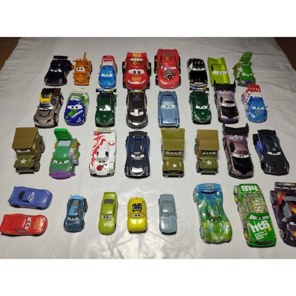 Lot of 33 Disney Pixar Cars Trucks & More - Picture 2 of 16